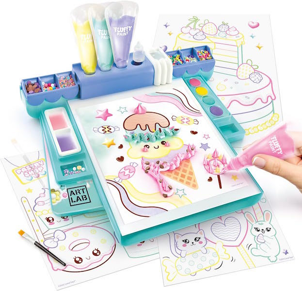 Art Lab Fluffy Paint Studio from Smyths Toys